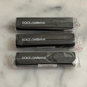 DOLCE & GABBANA Black Retractable Refillable Atomizer  Spray Bottle Set of 3